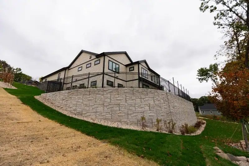 Western Landscape Retaining Walls project