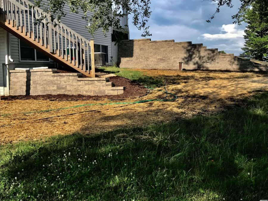 Western Landscape Retaining Walls project